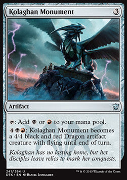 Kolaghan Monument⁣ - Dragons of Tarkir⁣ (Uncommon)⁣ [241]