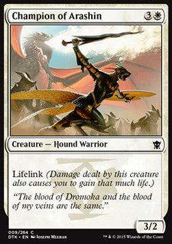 Champion of Arashin⁣ - Dragons of Tarkir⁣ (Common)⁣ [9]