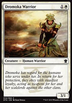 Dromoka Warrior⁣ - Dragons of Tarkir⁣ (Common)⁣ [14]