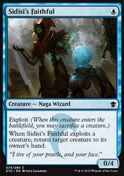 Sidisi's Faithful⁣ - Dragons of Tarkir⁣ (Common)⁣ [74]