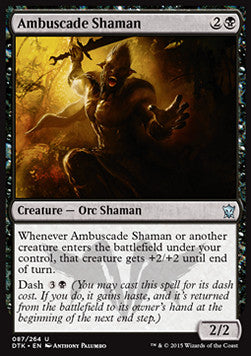 Ambuscade Shaman⁣ - Dragons of Tarkir⁣ (Uncommon)⁣ [87]