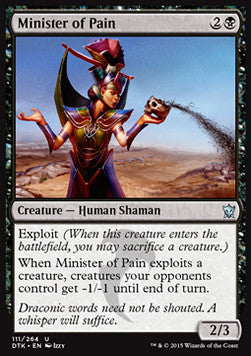 Minister of Pain⁣ - Dragons of Tarkir⁣ (Uncommon)⁣ [111]