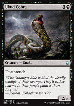 Ukud Cobra⁣ - Dragons of Tarkir⁣ (Uncommon)⁣ [123]