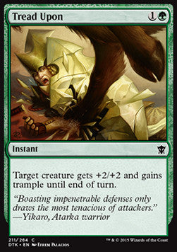 Tread Upon⁣ - Dragons of Tarkir⁣ (Common)⁣ [211]