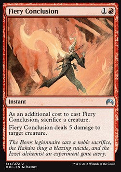 Fiery Conclusion⁣ - Magic Origins⁣ (Uncommon)⁣ [144]