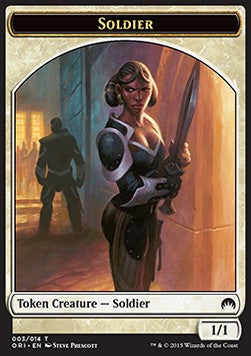 Soldier Token (White 1/1)⁣ - Magic Origins⁣ (Token)⁣ [T03]