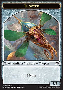 Thopter Token (Artifact 1/1) (V.2)⁣ - Magic Origins⁣ (Token)⁣ [T11]