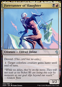 Forerunner of Slaughter⁣ - Duel Decks: Zendikar vs. Eldrazi⁣ (Uncommon)⁣ [64]