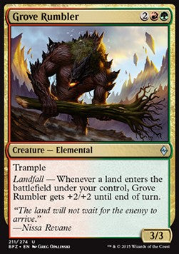 Grove Rumbler⁣ - Battle for Zendikar⁣ (Uncommon)⁣ [211]