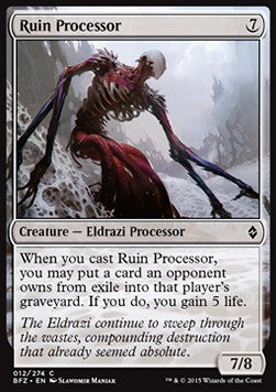 Ruin Processor⁣ - Battle for Zendikar⁣ (Common)⁣ [12]