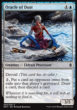 Oracle of Dust⁣ - Battle for Zendikar⁣ (Common)⁣ [63]