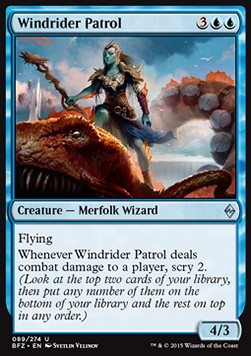Windrider Patrol⁣ - Battle for Zendikar⁣ (Uncommon)⁣ [89]