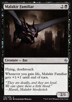 Malakir Familiar⁣ - Battle for Zendikar⁣ (Uncommon)⁣ [116]