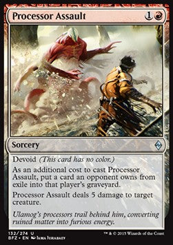 Processor Assault⁣ - Battle for Zendikar⁣ (Uncommon)⁣ [132]