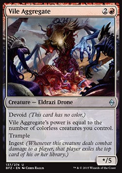 Vile Aggregate⁣ - Battle for Zendikar⁣ (Uncommon)⁣ [137]