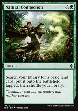Natural Connection⁣ - Battle for Zendikar⁣ (Common)⁣ [179]