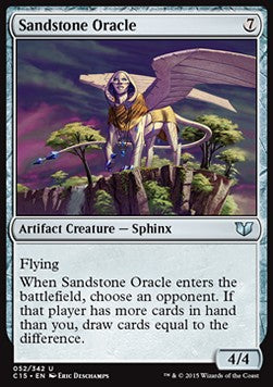 Sandstone Oracle⁣ - Commander 2015⁣ (Uncommon)⁣ [52]