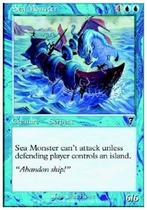 Sea Monster⁣ - Seventh Edition⁣ (Common)⁣ [97]