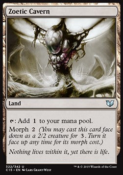 Zoetic Cavern⁣ - Commander 2015⁣ (Uncommon)⁣ [322]