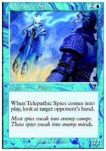 Telepathic Spies⁣ - Seventh Edition⁣ (Common)⁣ [101]