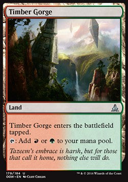 Timber Gorge⁣ - Oath of the Gatewatch⁣ (Uncommon)⁣ [179]