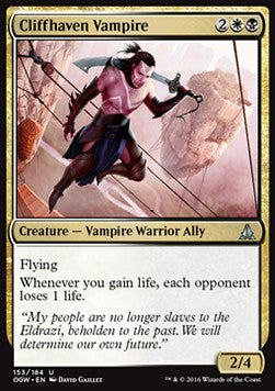 Cliffhaven Vampire⁣ - Oath of the Gatewatch⁣ (Uncommon)⁣ [153]