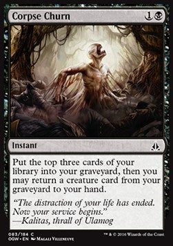 Corpse Churn⁣ - Oath of the Gatewatch⁣ (Common)⁣ [83]