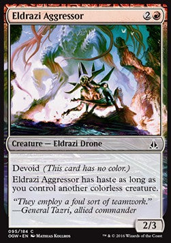 Eldrazi Aggressor⁣ - Oath of the Gatewatch⁣ (Common)⁣ [95]