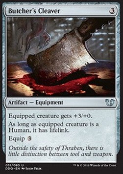 Butcher's Cleaver⁣ - Duel Decks: Blessed vs. Cursed⁣ (Uncommon)⁣ [31]