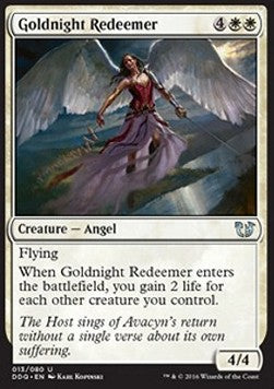 Goldnight Redeemer⁣ - Duel Decks: Blessed vs. Cursed⁣ (Uncommon)⁣ [13]
