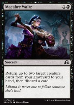 Macabre Waltz⁣ - Shadows over Innistrad⁣ (Common)⁣ [121]