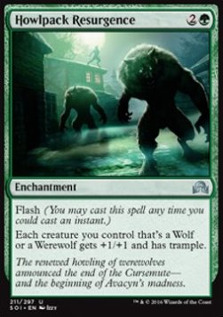 Howlpack Resurgence⁣ - Shadows over Innistrad⁣ (Uncommon)⁣ [211]
