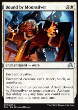 Bound by Moonsilver⁣ - Shadows over Innistrad⁣ (Uncommon)⁣ [7]