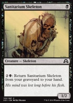 Sanitarium Skeleton⁣ - Shadows over Innistrad⁣ (Common)⁣ [133]