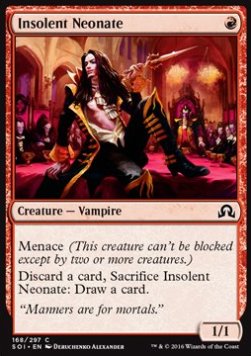 Insolent Neonate⁣ - Shadows over Innistrad⁣ (Common)⁣ [168]
