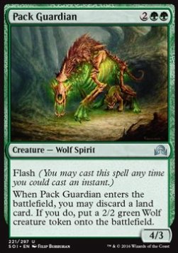 Pack Guardian⁣ - Shadows over Innistrad⁣ (Uncommon)⁣ [221]