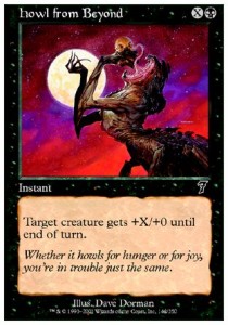 Howl from Beyond⁣ - Seventh Edition⁣ (Common)⁣ [142]