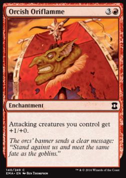 Orcish Oriflamme⁣ - Eternal Masters⁣ (Common)⁣ [140]