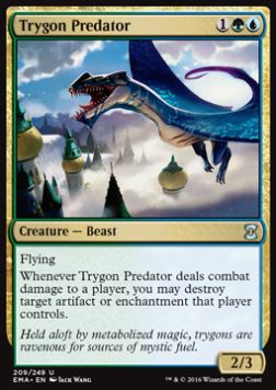 Trygon Predator⁣ - Eternal Masters⁣ (Uncommon)⁣ [209]