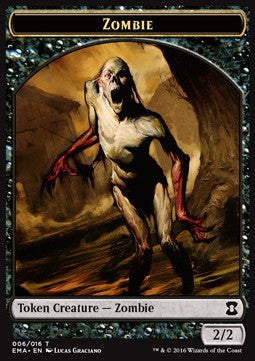 Zombie Token (Black 2/2) - Eternal Masters (Token) [EMA-T6]