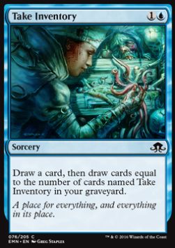 Take Inventory⁣ - Eldritch Moon⁣ (Common)⁣ [76]