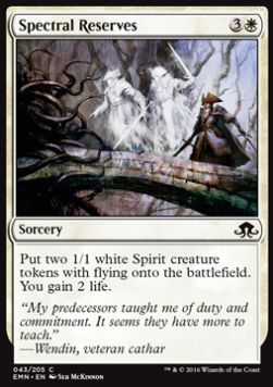 Spectral Reserves⁣ - Eldritch Moon⁣ (Common)⁣ [43]