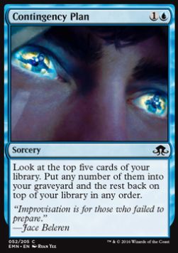 Contingency Plan⁣ - Eldritch Moon⁣ (Common)⁣ [52]