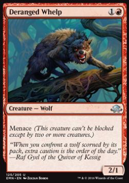 Deranged Whelp⁣ - Eldritch Moon⁣ (Uncommon)⁣ [125]