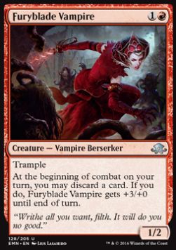 Furyblade Vampire⁣ - Eldritch Moon⁣ (Uncommon)⁣ [128]