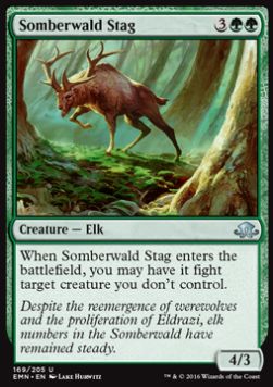 Somberwald Stag⁣ - Eldritch Moon⁣ (Uncommon)⁣ [169]