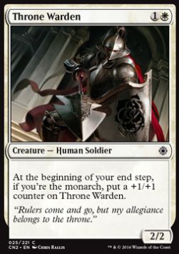 Throne Warden⁣ - Conspiracy: Take the Crown⁣ (Common)⁣ [25]