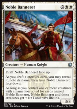Noble Banneret⁣ - Conspiracy: Take the Crown⁣ (Uncommon)⁣ [17]
