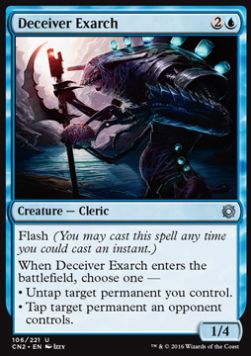 Deceiver Exarch⁣ - Conspiracy: Take the Crown⁣ (Uncommon)⁣ [106]