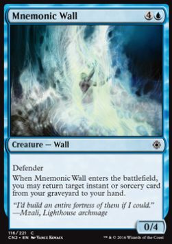 Mnemonic Wall⁣ - Conspiracy: Take the Crown⁣ (Common)⁣ [116]